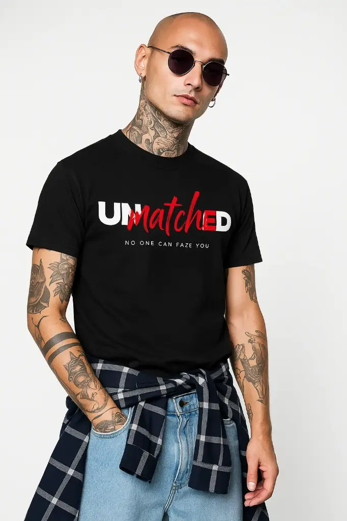 Vynr “Unmatched”  Black T-shirt (S)