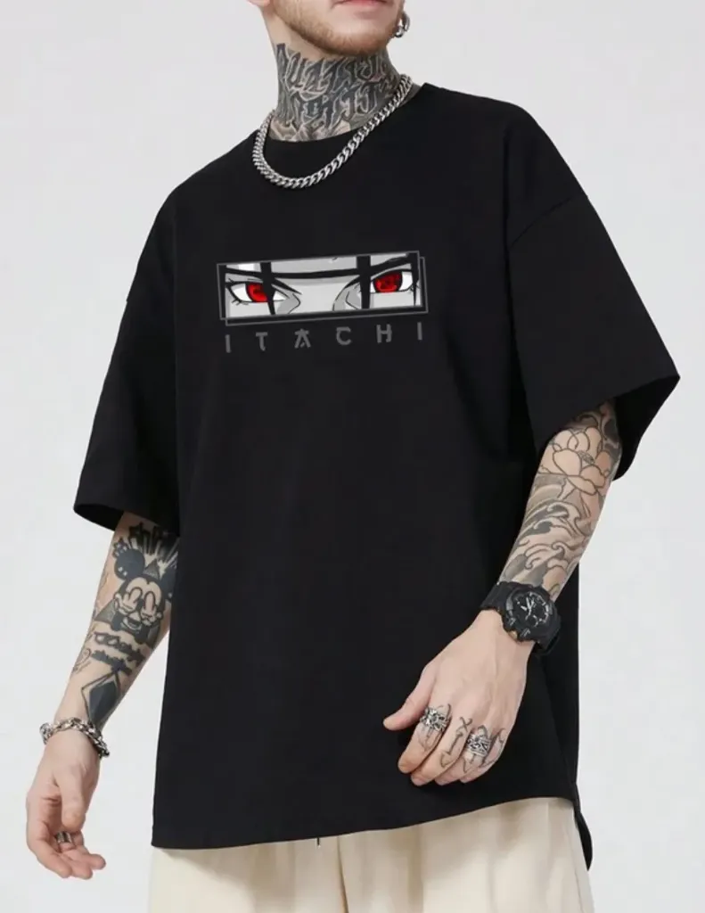 Vynr " Itachi " Anime Oversized Tshirt