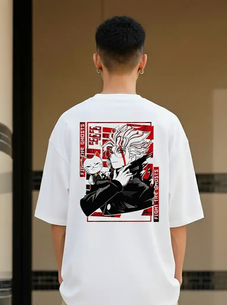 VYNR “DAN DA DAN ” Anime Design Oversized Tshirt 